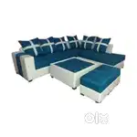 Today offer buying new sofa 8499, L size sofa set 13990/-