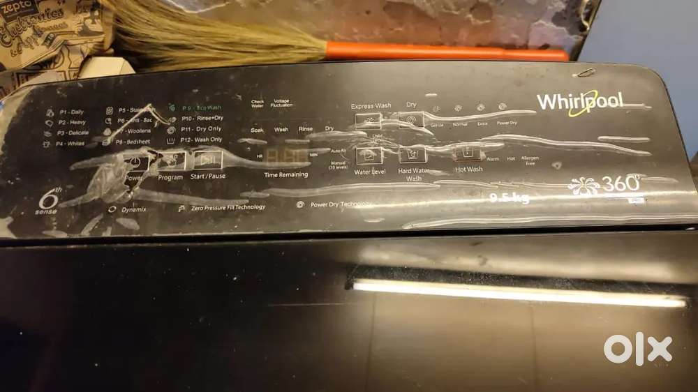 I am selling  whirlpool washing machine 9.5 kg  bought