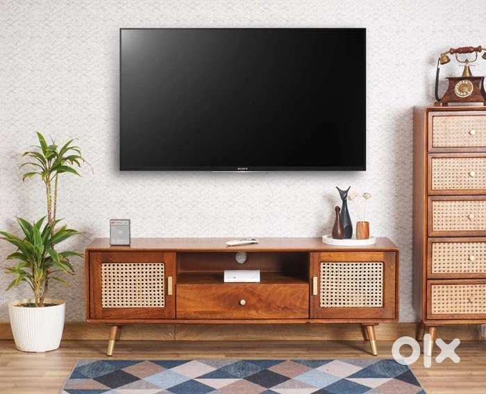 Brand new wooden tv stand cod available