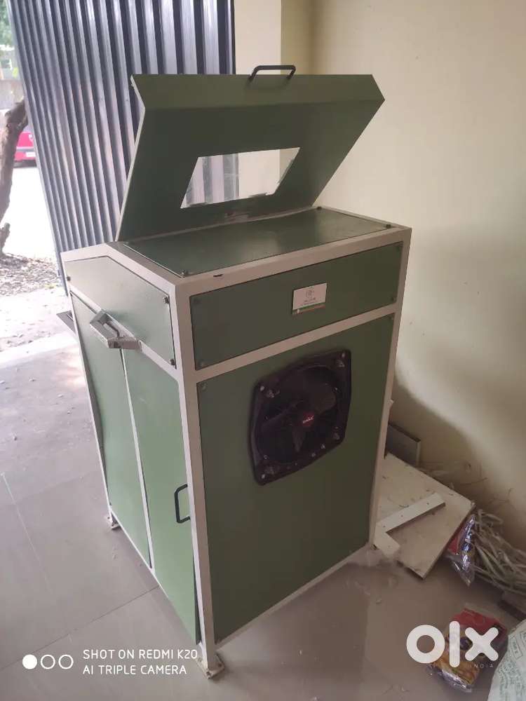 Cotton threading machine