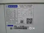 Brand New 1 year old 500 LTR GT4 Glass Top Deep Freezer.