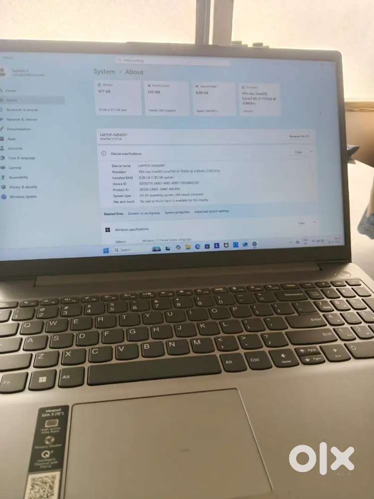 Selling laptop