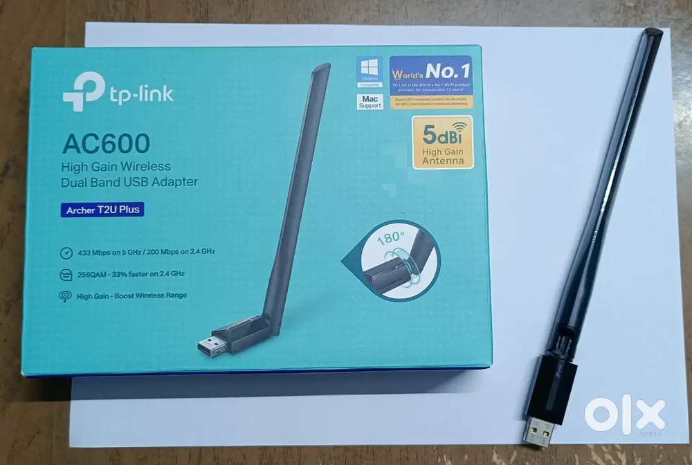 TP Link AC 600 Dual Band WiFi Adapter