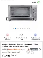 Morphy richards Oven OTG 40 RC-SS