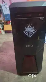 GAMING CABINET WITH MOTHERBOARD AND SMPS AND DVD READER