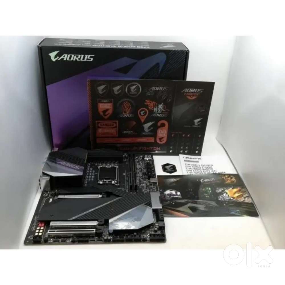 Used Processor GigabyteZ790AorusTachyonE-ATX DDR5 LGA1700 Motherboard.