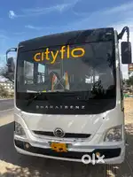 Bharatbenz, AC bus, pack glass, A-One condition, Air conditioner