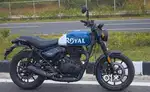 Hunter 350 rebel blue under warenty (2500 km driven)