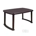 Plastic tables 2items in Brown colour