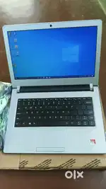 Lenovo silver laptop