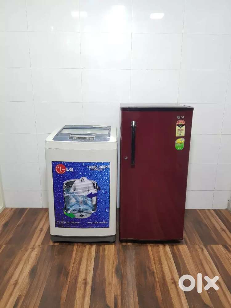 Lg 5 star rating single door refrigerator¥*%^)( and washing machines