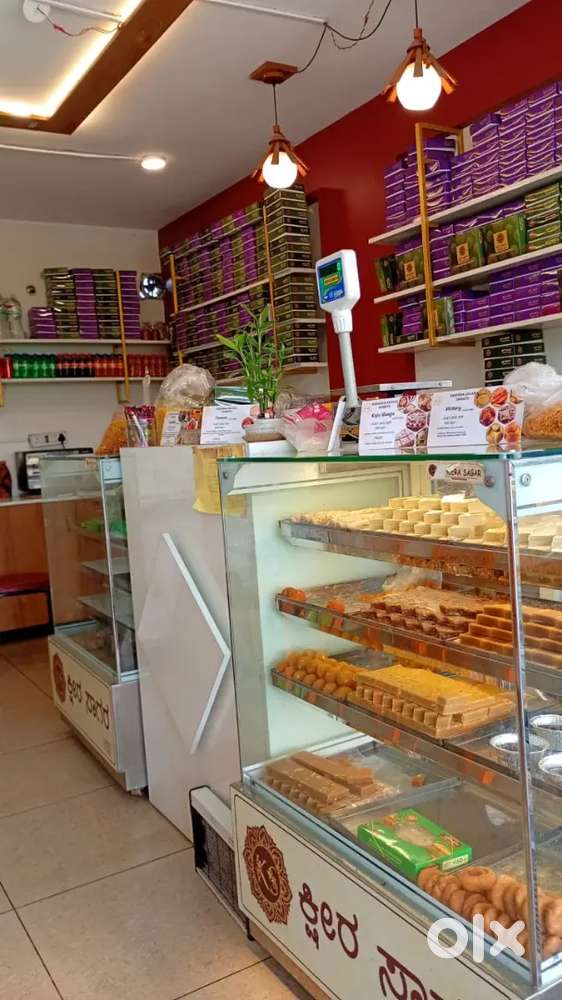 Successfully Running sweet shop for sale