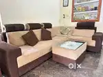 SOFA SET WITH TEA TABLE