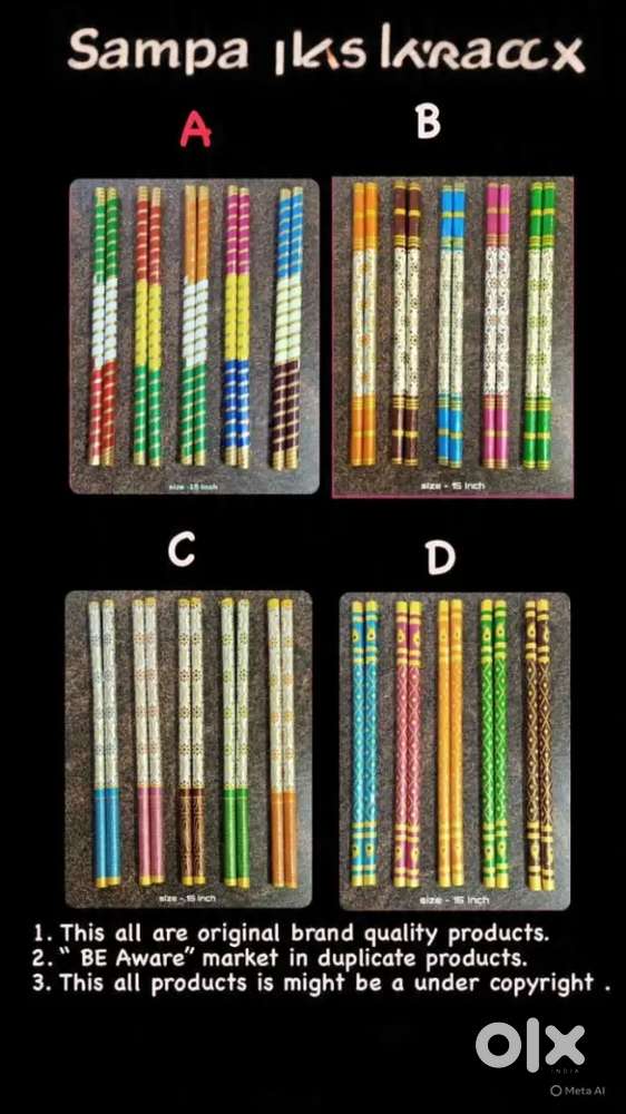 Dandiya sticks