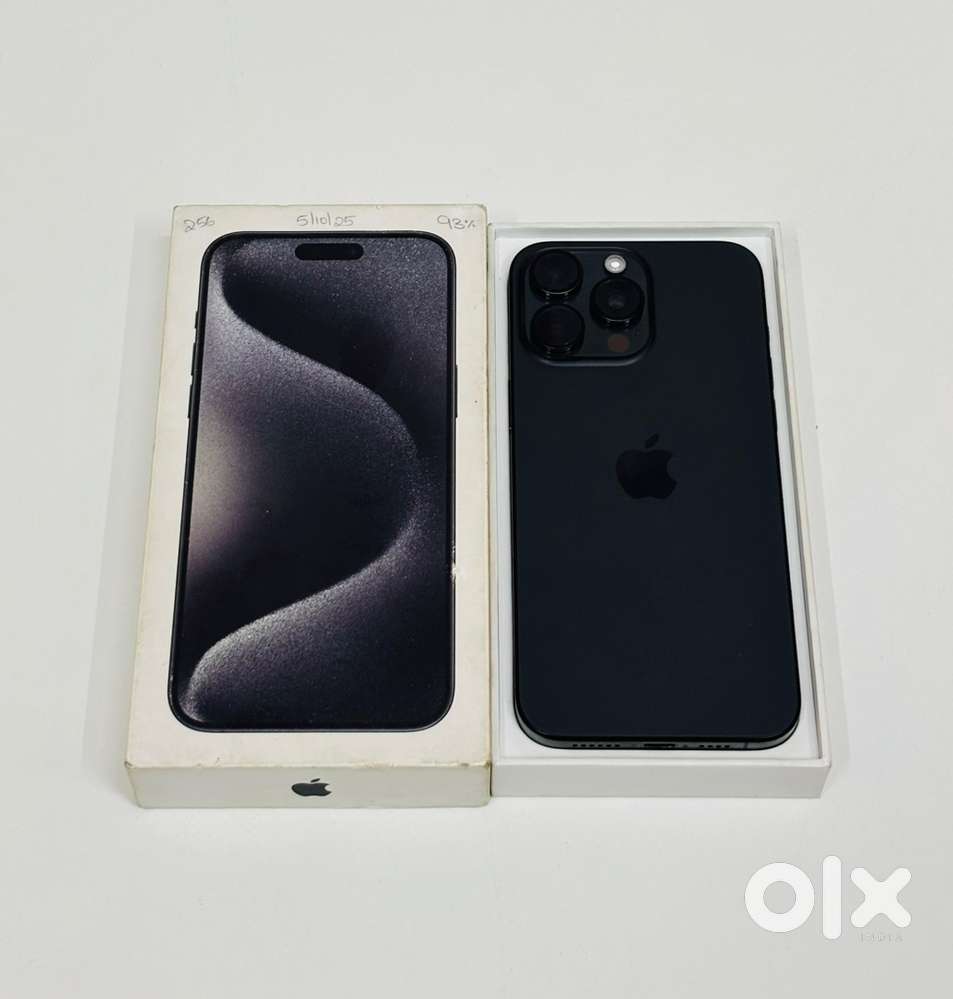 Apple iPhone 15 Pro Max 256GB - 93% battery health - 1 month warranty