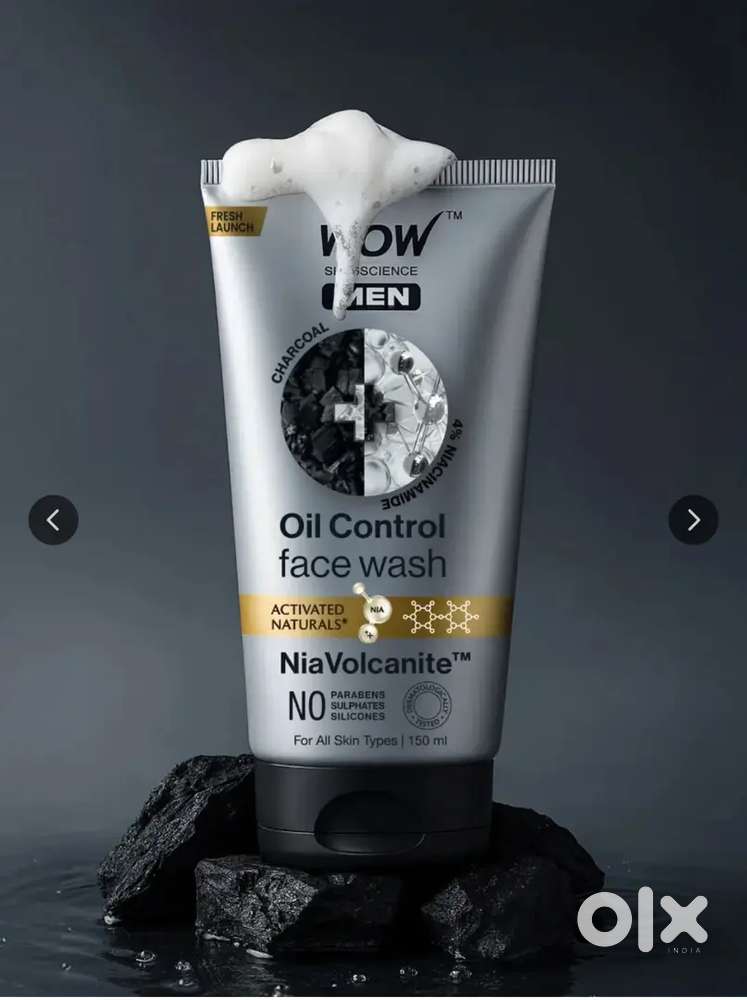 MRP 400 WOW SKIN SCIENCE Men Detan Face Wash- 150 ml