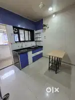 1bhk furniture western toilet student flat rent katraj