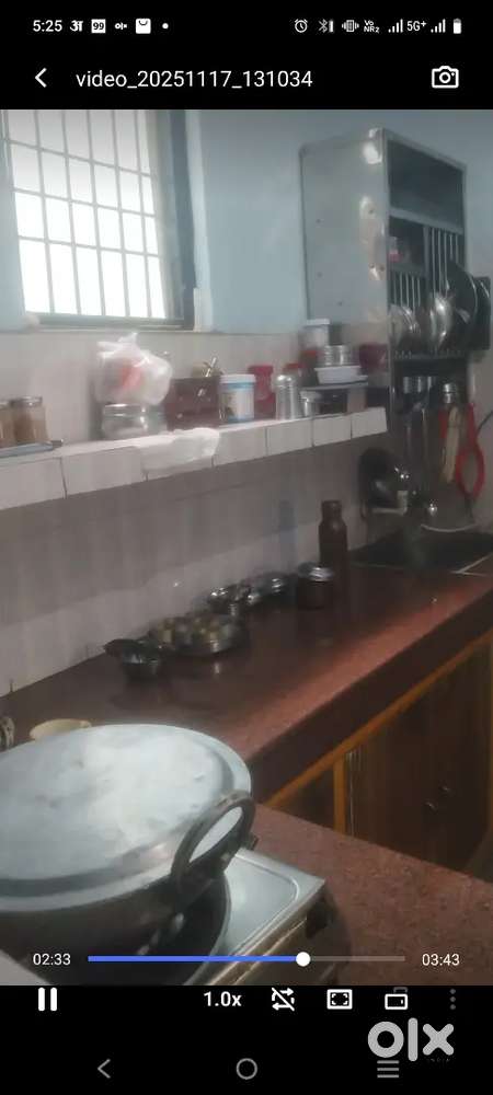 1big double hall furnished Bai ka bagh