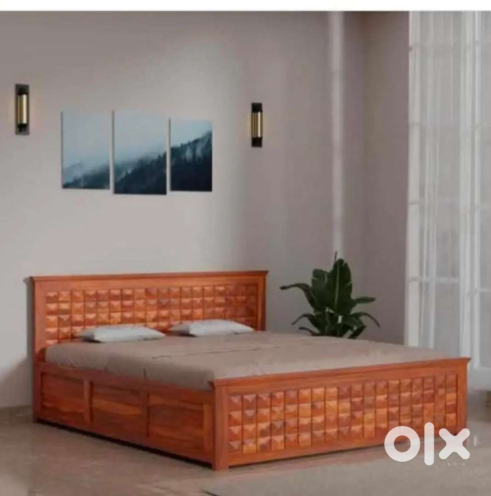 Sheesham Bed With mattress Just @34999