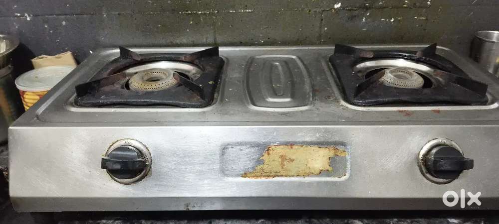 Double Stove gas kitchen