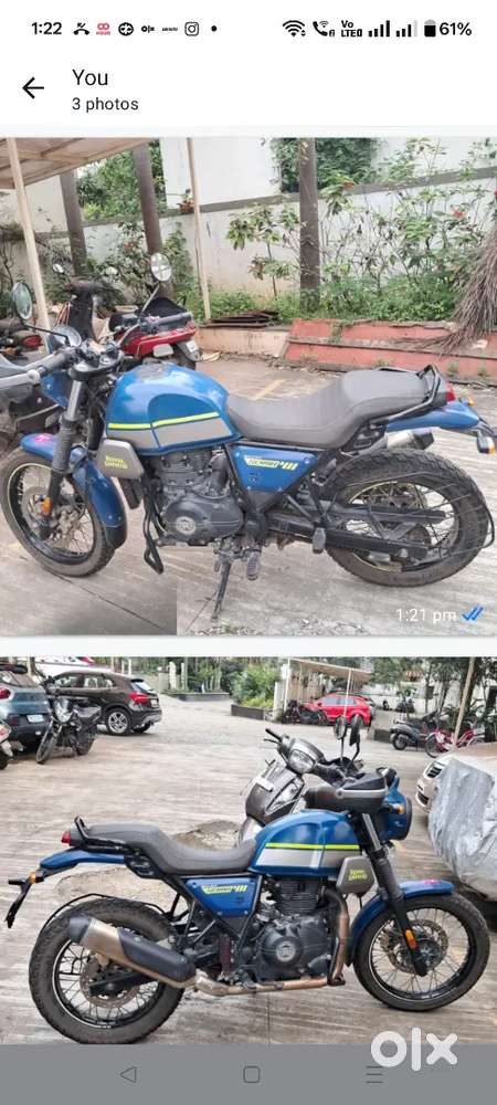 Royal Enfield/Scram 411,under warranty with roadside assitance