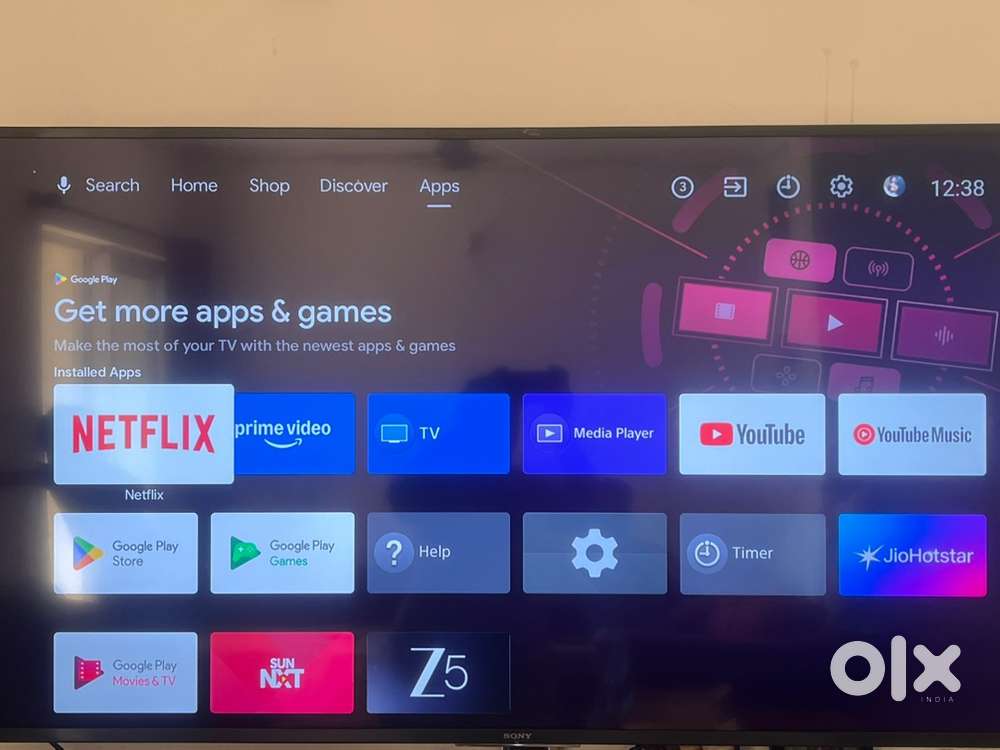 Sony smart 4k 55inch