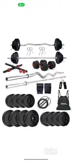 40kg Gym kit , Home workout gym equipment