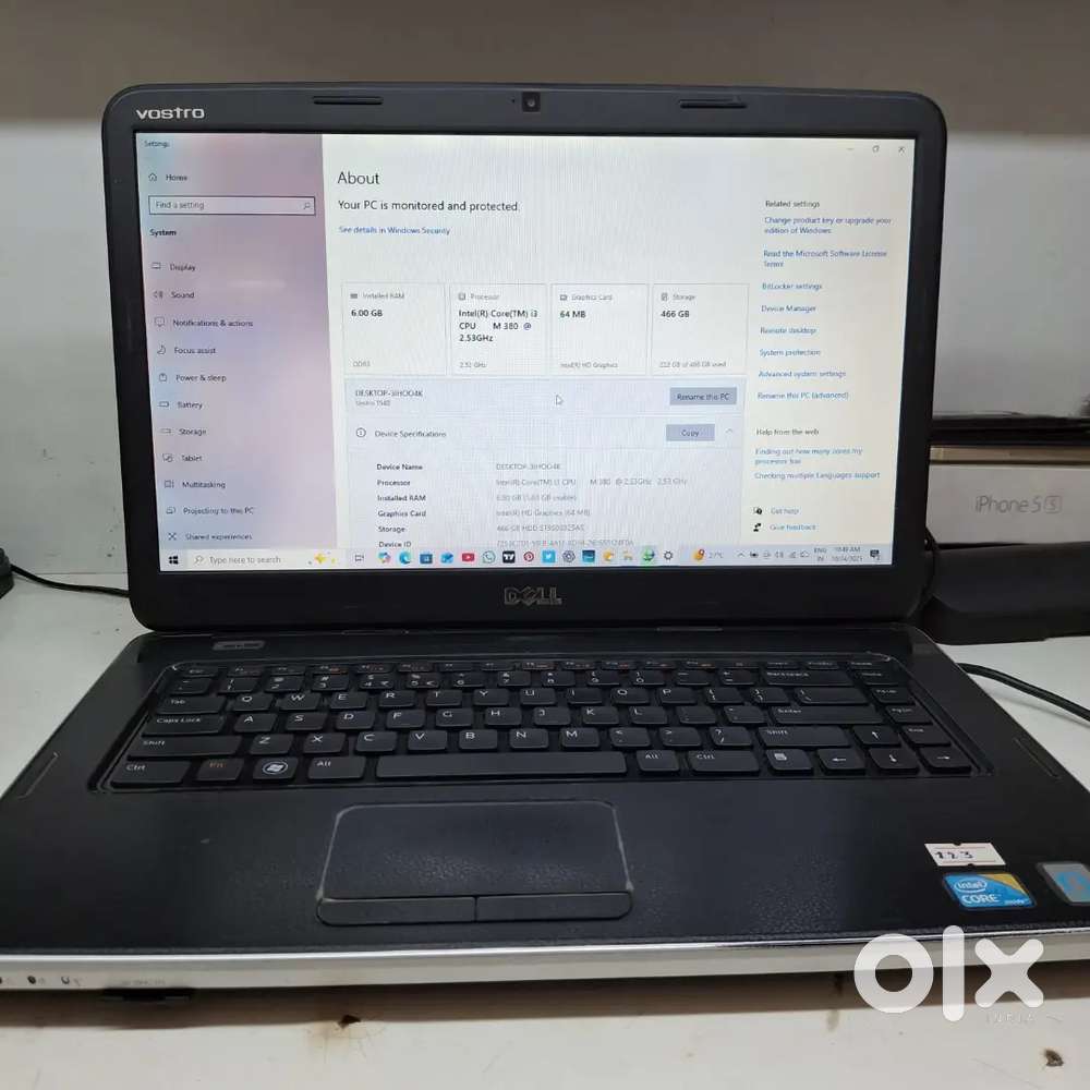 Dell vostro 1540 intel Core i3