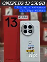 Oneplus 13 256gb 12gb ram 10+ months warranty left fresh condition