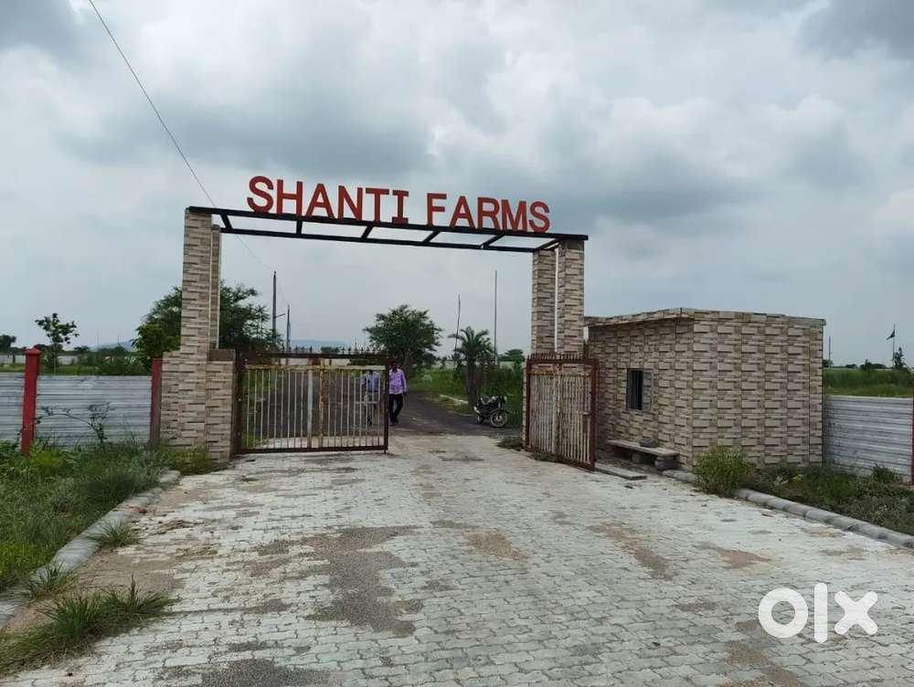 अब सिर्फ 5100 गज मे अजमेर रोड जयपुर मे प्लॉट वो भी गैटेड farm house