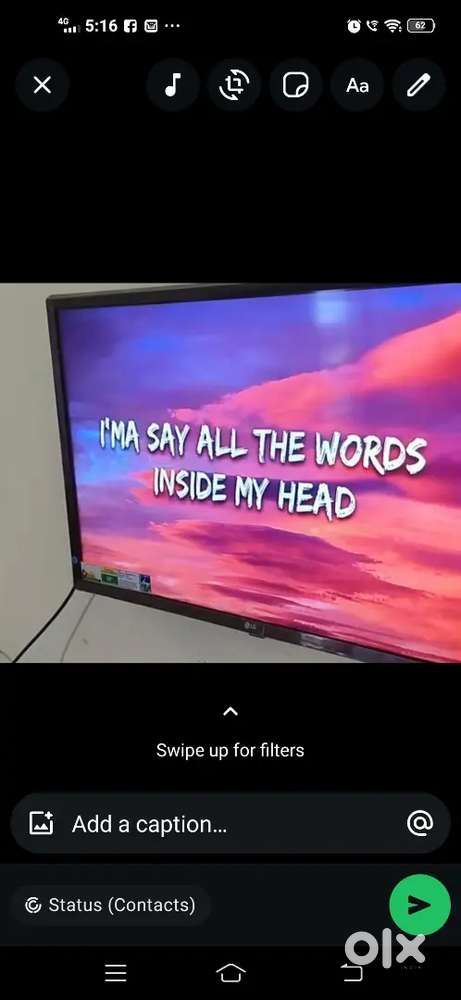Lg tv good condition