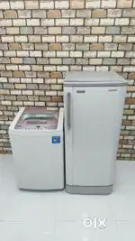Get LG fully automatic machine Nd samsung single door