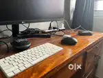 Solid wooden working table. Heavy and durable
