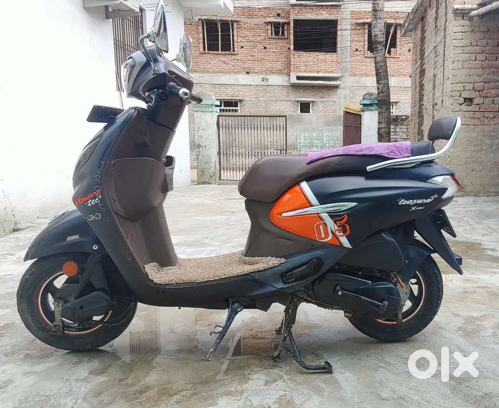 Hero pleasure plus top model with alloy wheel