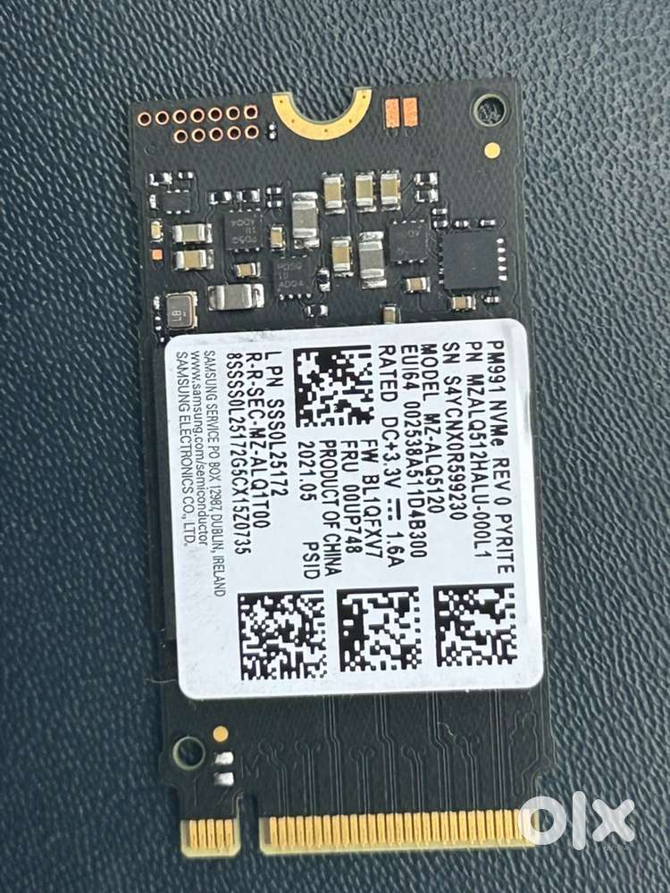 NvMe 512 gb SSD