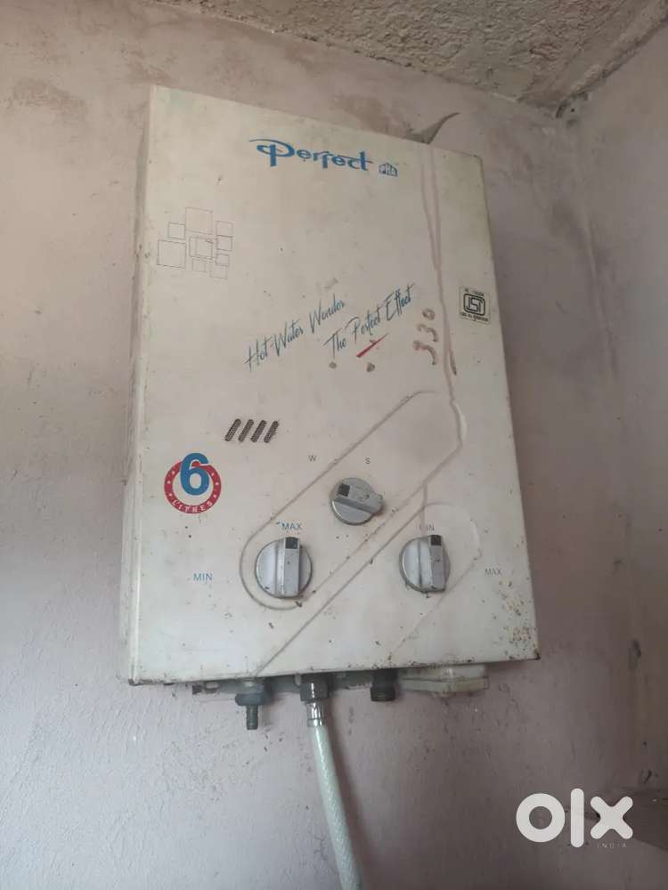 Gas geyser working  good