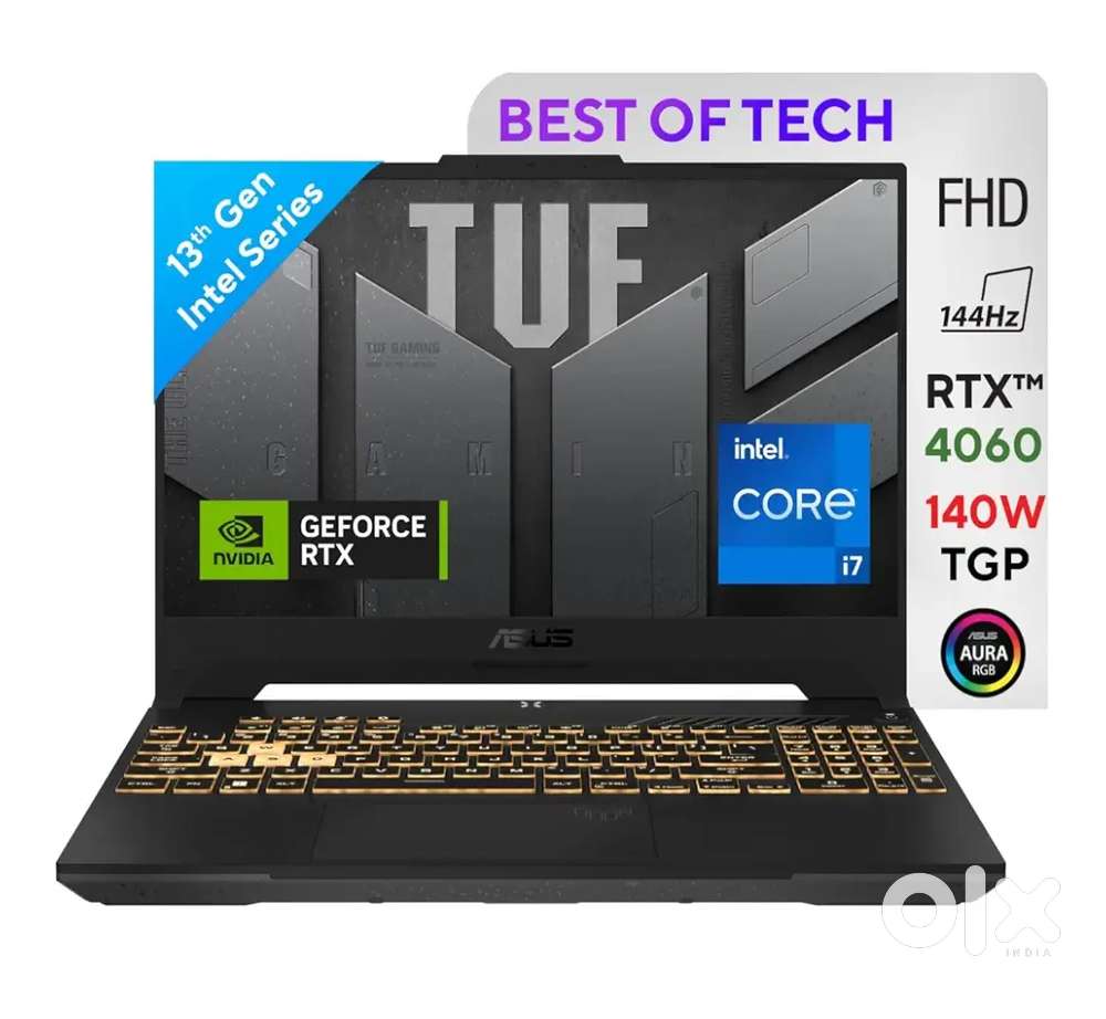 ASUS TUF Gaming laptop ( US Imported) . Not used even once