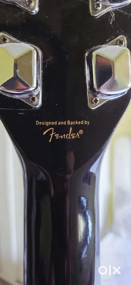 Fishman fender acoustic guitar