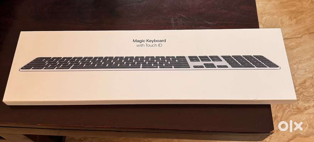 Apple magic keyboard with touch id