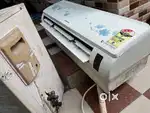 Samsung 1.5 Ton Split Inverter AC, Outdoor Gas leakage