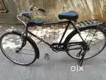Cycle with Double Stand and child seat