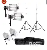Tripod and porta light set digitek