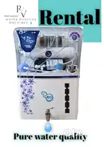 Water purifier on rent