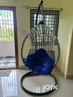 Hanging swing char with stand