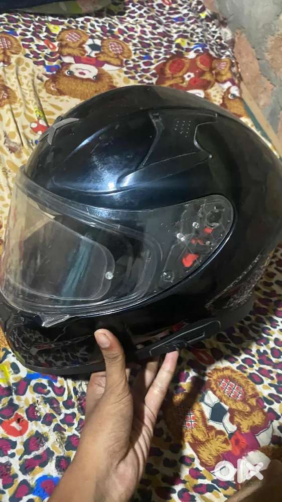 Axor apex glossy black helmet