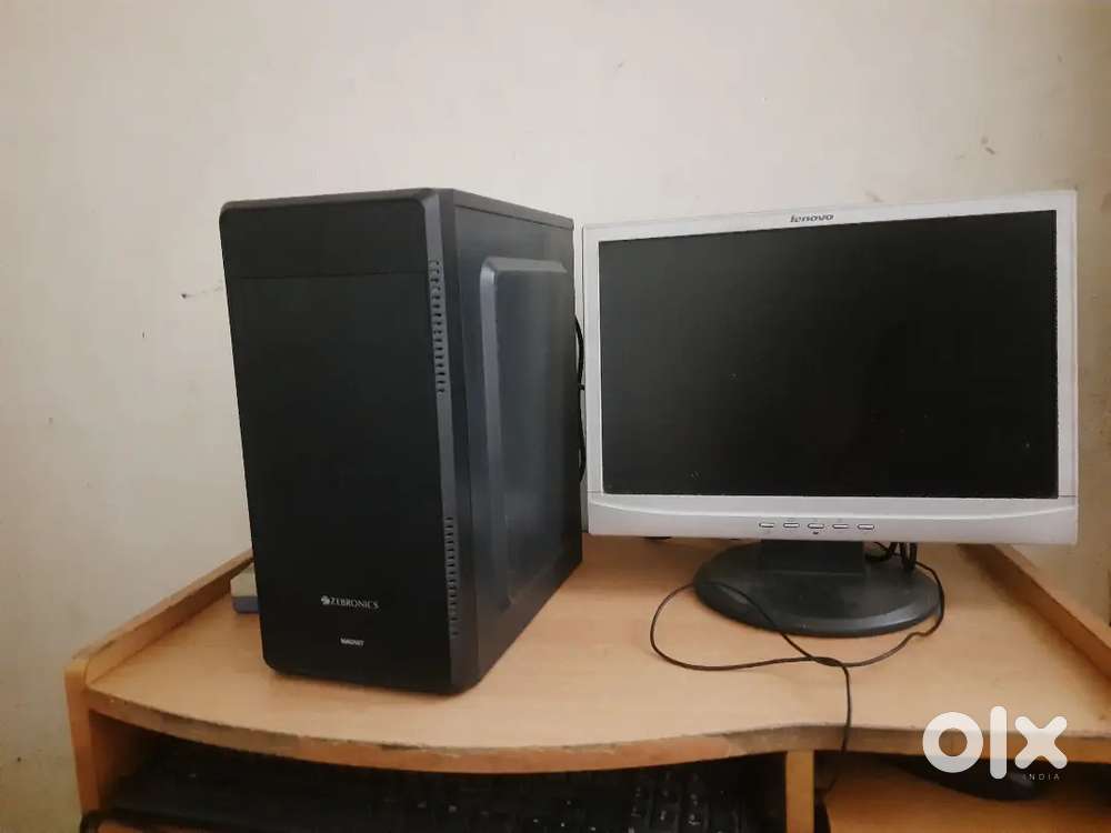 Intel Zebronics Branded i3 High performance CPU wth Lenovo 17 inch Led