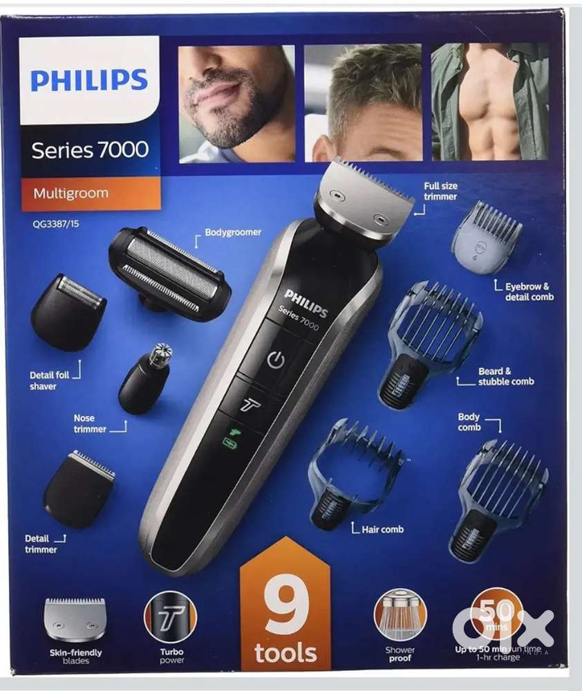 Philips Hair Trimmer Multigroom Series 7000
9 in 1