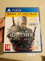 SELLING - THE WITCHER WILD HUNT - PS 4 BRAND NEW CD!