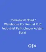 Commercial Warehouse For Rent at RJD Industries Park Ichapur Adajan