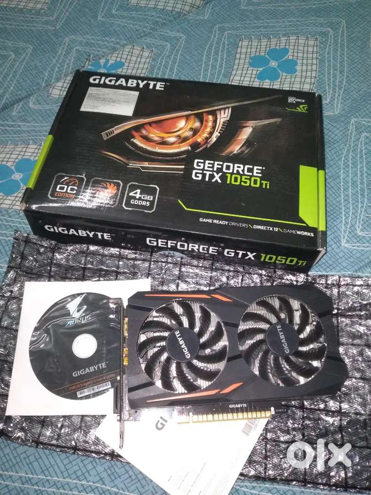 Gigabyte GTX 1050TI 4gb DDR5